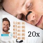 Striscia nasale magnetica per un sonno migliore