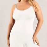 Body con scollo rotondo fino a metà coscia