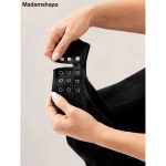 Body con scollo rotondo e spalline sottili