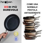 Padella antiaderente facile da usare